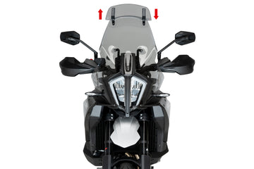 KTM 890 SMT [2025] – bulle touring avec bulle spoiler – transparente