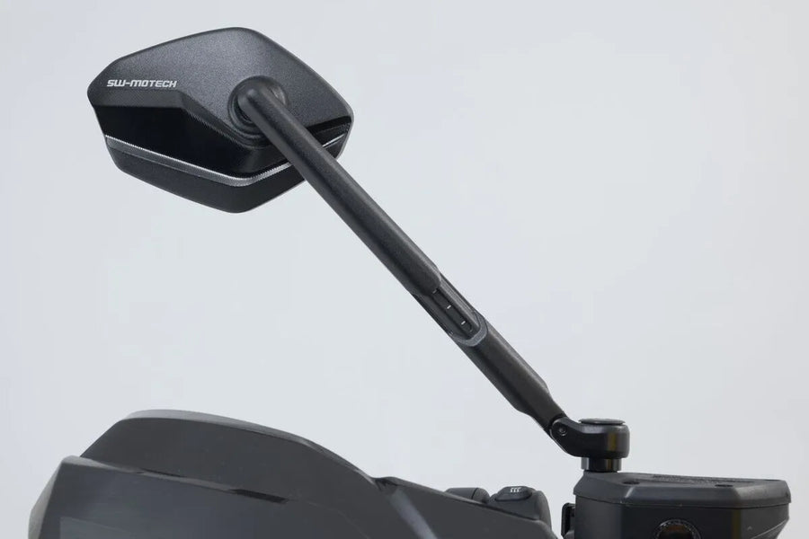 aprilia sl 750 shiver [SW-MOTECH] – sports mirror set, short mirror arm