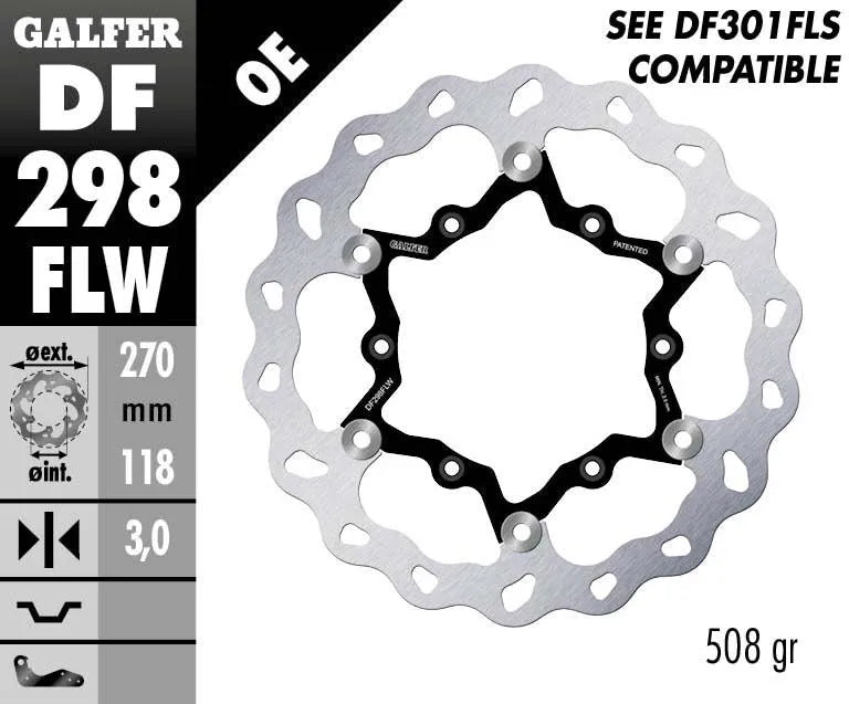 Yamaha Yz 125 [2024-2026] - brake disc - picture 2