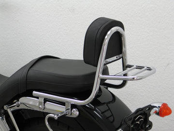 Triumph America [2007] - Sissy Bar aus Rohr mit Kissen und Gepäckträger