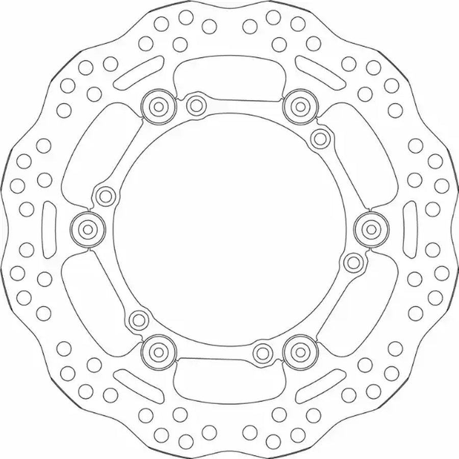 HUSABERG FX 650 CROSS [2001-2005] - Brake disc upgrade