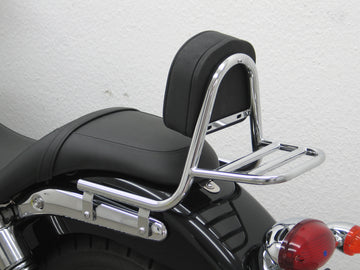 Triumph Speedmaster [2008-2017] - Bar sissy en tuyau avec oreillers et porte-bagages