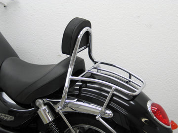 Triumph Rocket III Roadster [2010-2017] - Sissy Bar conducteur avec coussin et porte-bagages