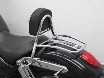 Triumph Thunderbird 1600 [2009] - Fahrer Sissy Bar mit Kissen und Gepäckträger