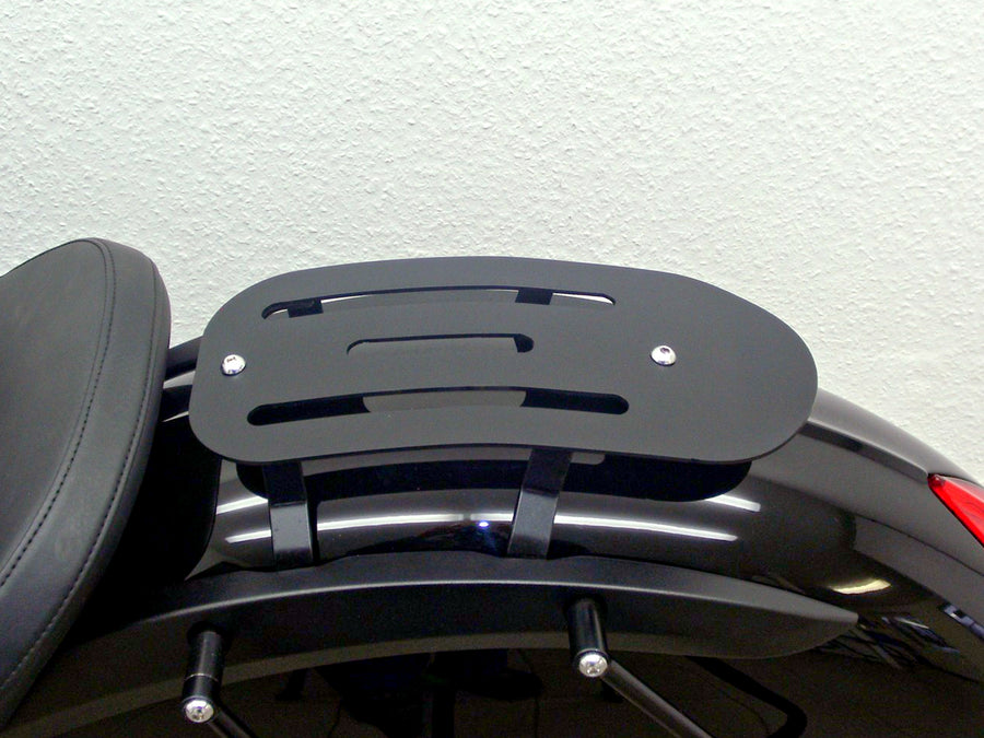 Victory Vegas - passenger rack made of sheet metal, black