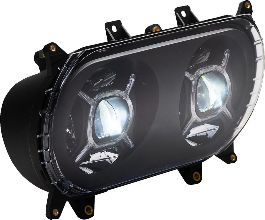 harley davidson fltruse [CUSTOM DYNAMICS] – Phare LED Double-X