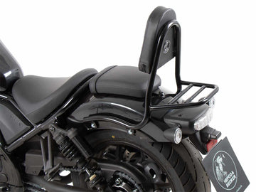 Honda CMX 1100 Rebel [2025] - Sissybar mit Gepäckbrücke schwarz glanz Rohrausführung