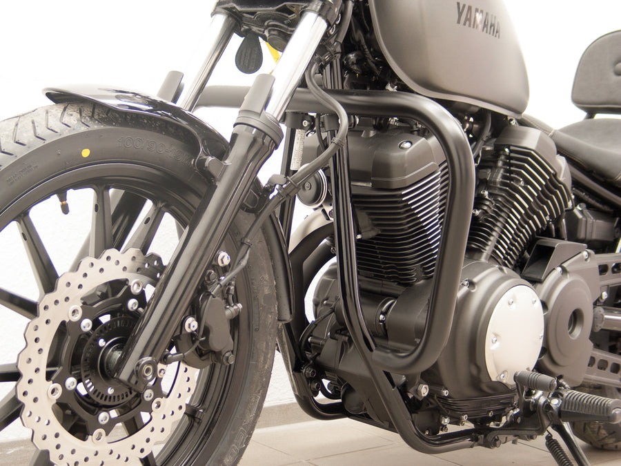 Yamaha XV 950 R [2013-2020] - barre de protection, grande version en tube de 38 mm, noir