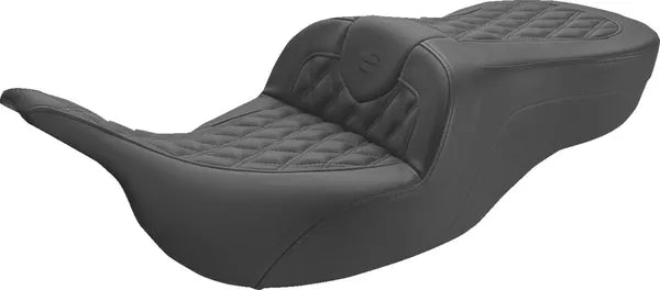 Harley Davidson Flhtcui [SADDLEMEN] – Roadsofa™ Lattice Stitch Sitz