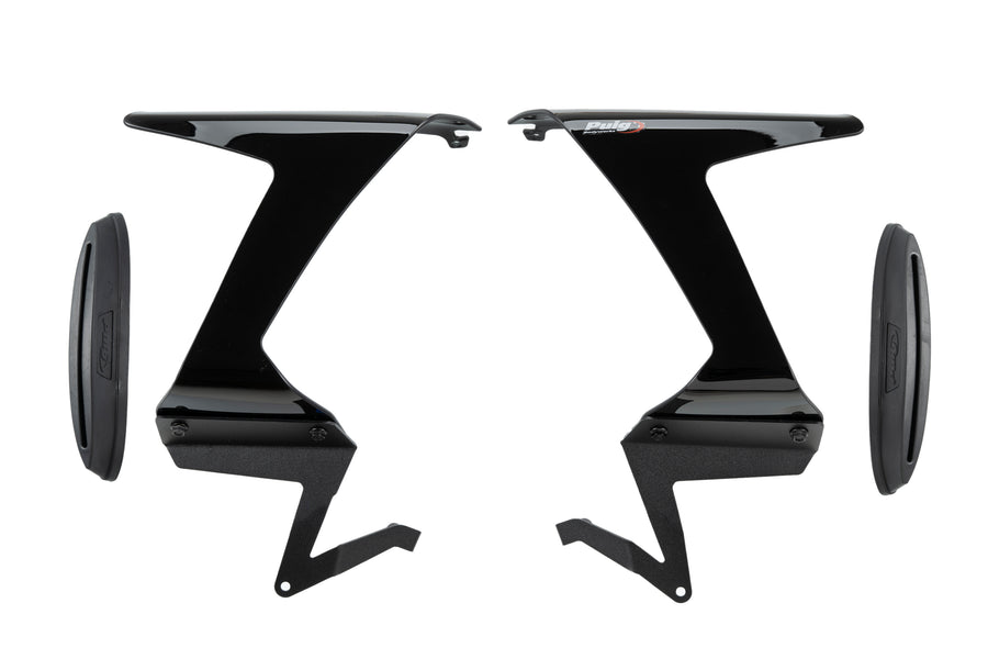 KAWASAKI ZX-6R NINJA [2025] – Race Side Spoiler – Mattschwarz
