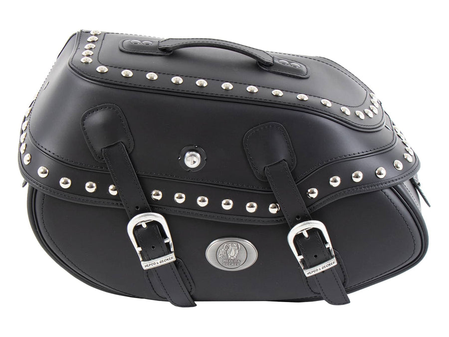 Sacoche moto [Hepco & Becker] - Cuir Buffalo Big Custom gauche – C-Bow