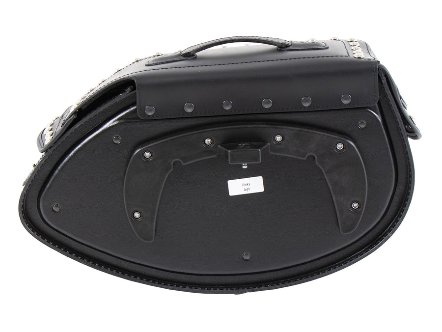 Sacoche moto [Hepco & Becker] - Cuir Buffalo Big Custom gauche – C-Bow