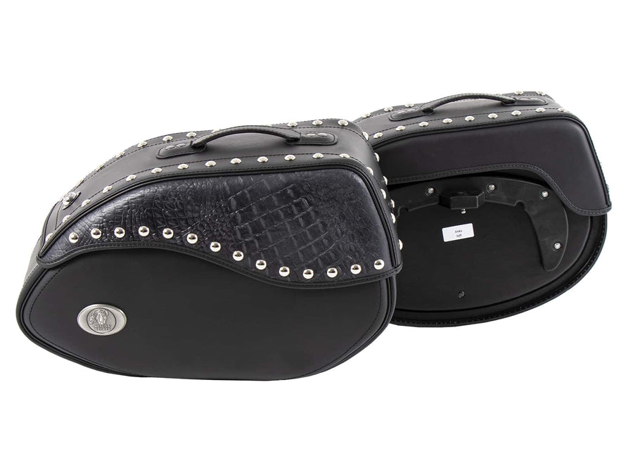 Motorcycle bag [Hepco & Becker] - Ivory black side pockets C-Bow – C-Bow