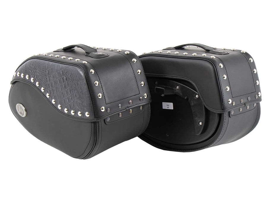 Motorcycle bag [Hepco & Becker] - Ivory black side pockets C-Bow – C-Bow
