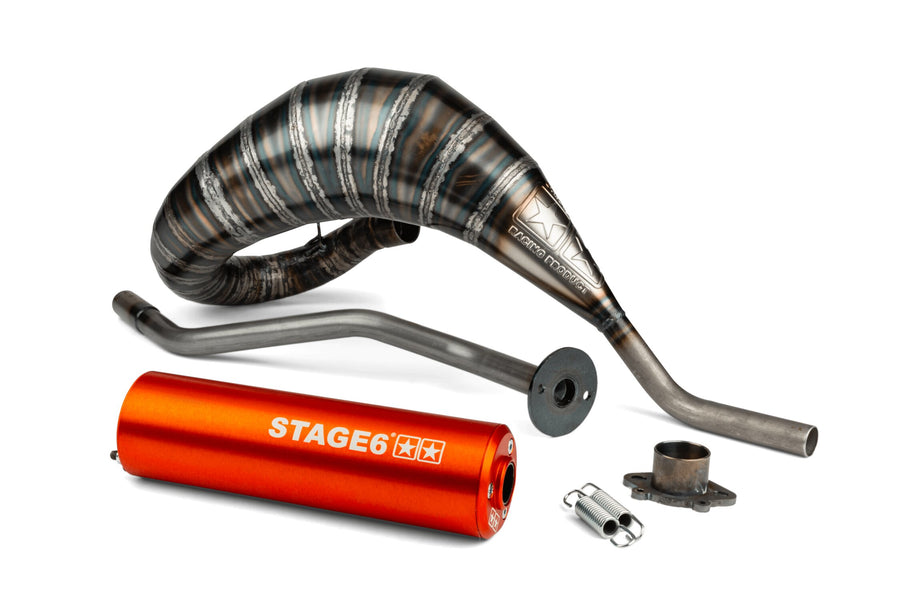Aprilia RX Factory 50 2T - exhaust 80 - 90 orange