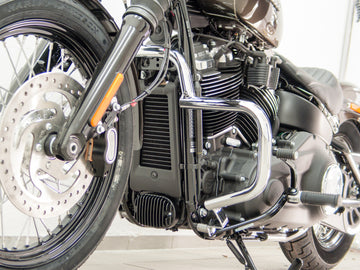 Harley Davidson Softail (Milwaukee -eight 107/114) [2018] - barre de protection, composé de tuyaux de 32 mm, forme plate