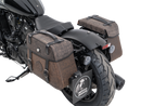 Indian Scout Sixty Classic [2025-2026] - Set: Ledertaschenhalter Cutout schwarz inkl. Rugged Ledertaschen braun