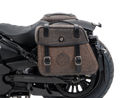 Indian Scout Sixty Classic [2025-2026] - Set: Ledertaschenhalter Cutout schwarz inkl. Rugged Ledertaschen braun