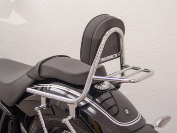 BMW R 18 (OL11) 2021- [2021] - Barre de sissy en tuyau avec des oreillers et des bagages à bagages
