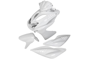 MBK Nitro Naked 50 2T LC [–2012] - Verkleidungskit 7 Teile weiß