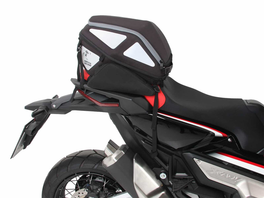 Tail bag [Hepco & Becker] - Royster rear bag tail bag with strap attachment - black/gray – Sportrack