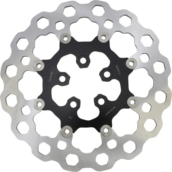 Harley-Davidson XL 1200 T Sportster Superlow [2018-2019, 2018-2020] - Disque de frein Cubiq™ - surface : noir, chrome - image 5