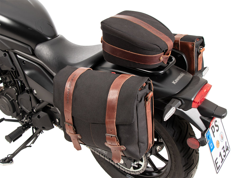 Sacoche de selle [Hepco & Becker] - Ensemble de sacoches de selle Legacy pour fixation aux Soloracks Hepco & Becker - Solorack