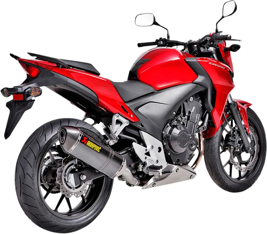 Honda CBR 500 R [AKRAPOVIC] – Karbonfaser Endschalldämpfer