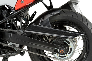 SUZUKI V-STROM 1000 [2014-2018] / V-STROM 1000XT [2017-2018] - Enjoliveur de roue arrière | Aspect carbone | PUIG6477C