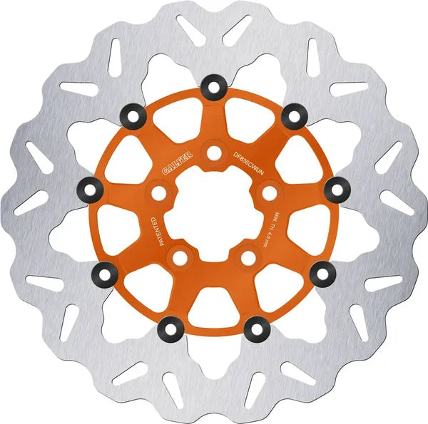 Harley-Davidson FXBR 1750 Softail Breakout 107 [2020] - Wave® brake disc - surface: orange, silver - picture 2