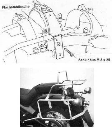 Honda VT 600 C [1988-2000]-complete carrier