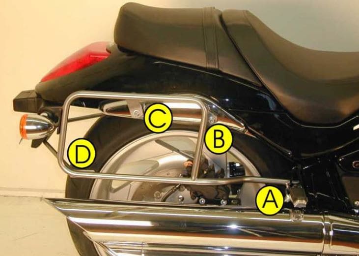 Suzuki M 1800 [2006-2012] - porte-valise