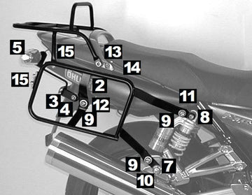 Yamaha XJR 1300 [2004-2006] - Lock-it du transporteur