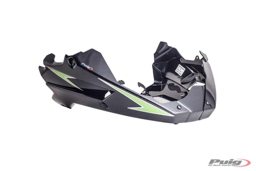 KAWASAKI Z 800 E [2016] – spoiler avant – look carbone