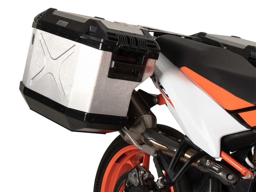 KTM 890 SMT [2023-2026] - Kofferträgerset Cutout Edelstahl