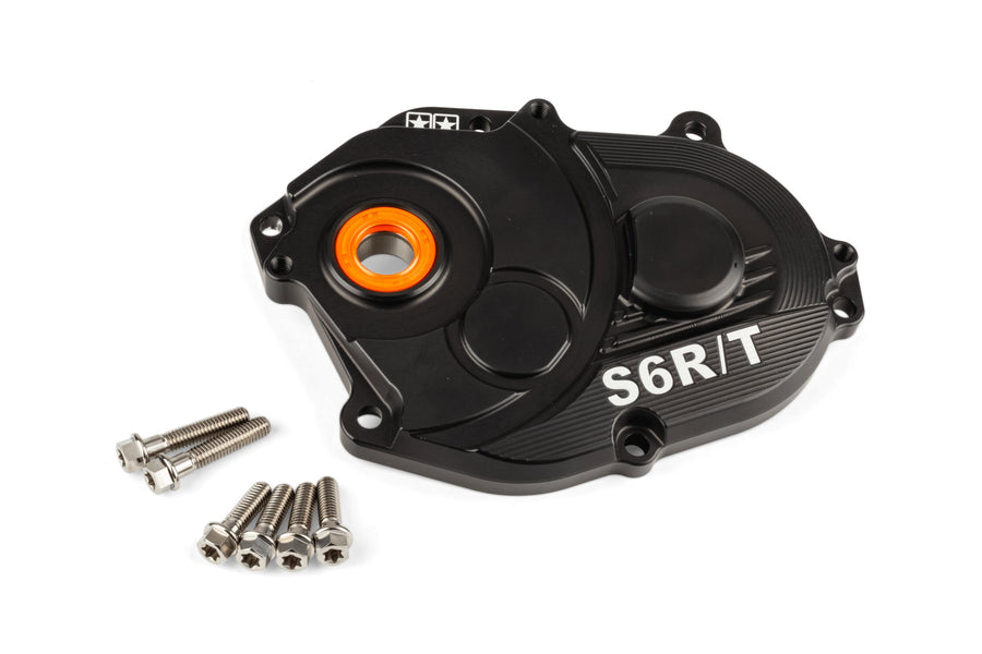 Aprilia SR Netscaper 50 2T LC - Cache boite de vitesse R/T Vis titane noir