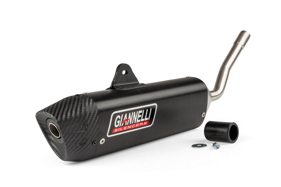 Beta RR-T SM 50 2T - Exhaust with black ESD Enduro
