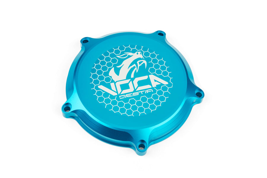 Beta RR Enduro 50 2T - cache embrayage noir turquoise