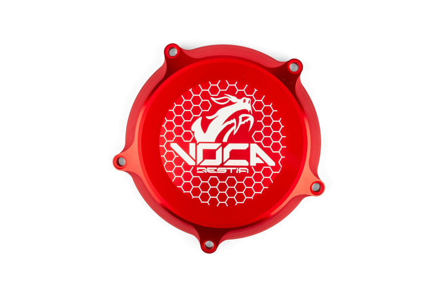 Beta RR SM 50 2T - Kupplungsdeckel Schwarz Rot