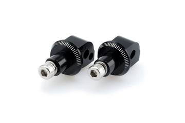 APRILIA RSV4 FACTORY [2024] – Adapter Beifahrer Fußrasten- Gummipad – Schwarz - 0