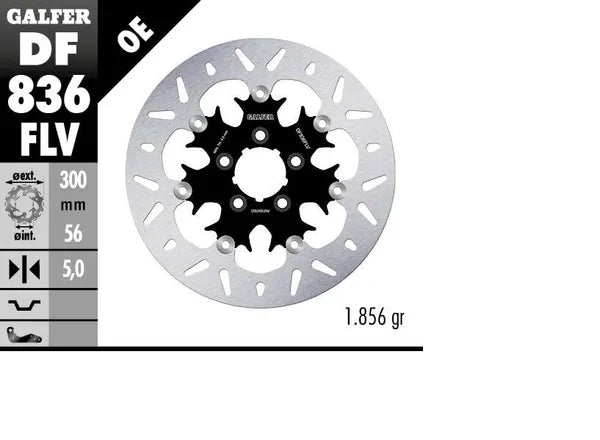Harley-Davidson XL 883 L Sportster SuperLow [2020] - Schwimmende Bremsscheibe rund – Bild 4