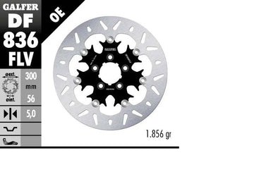 Harley-Davidson Xl 1200 Cx [2019-2020] - Disque de frein flottant rond - photo 2