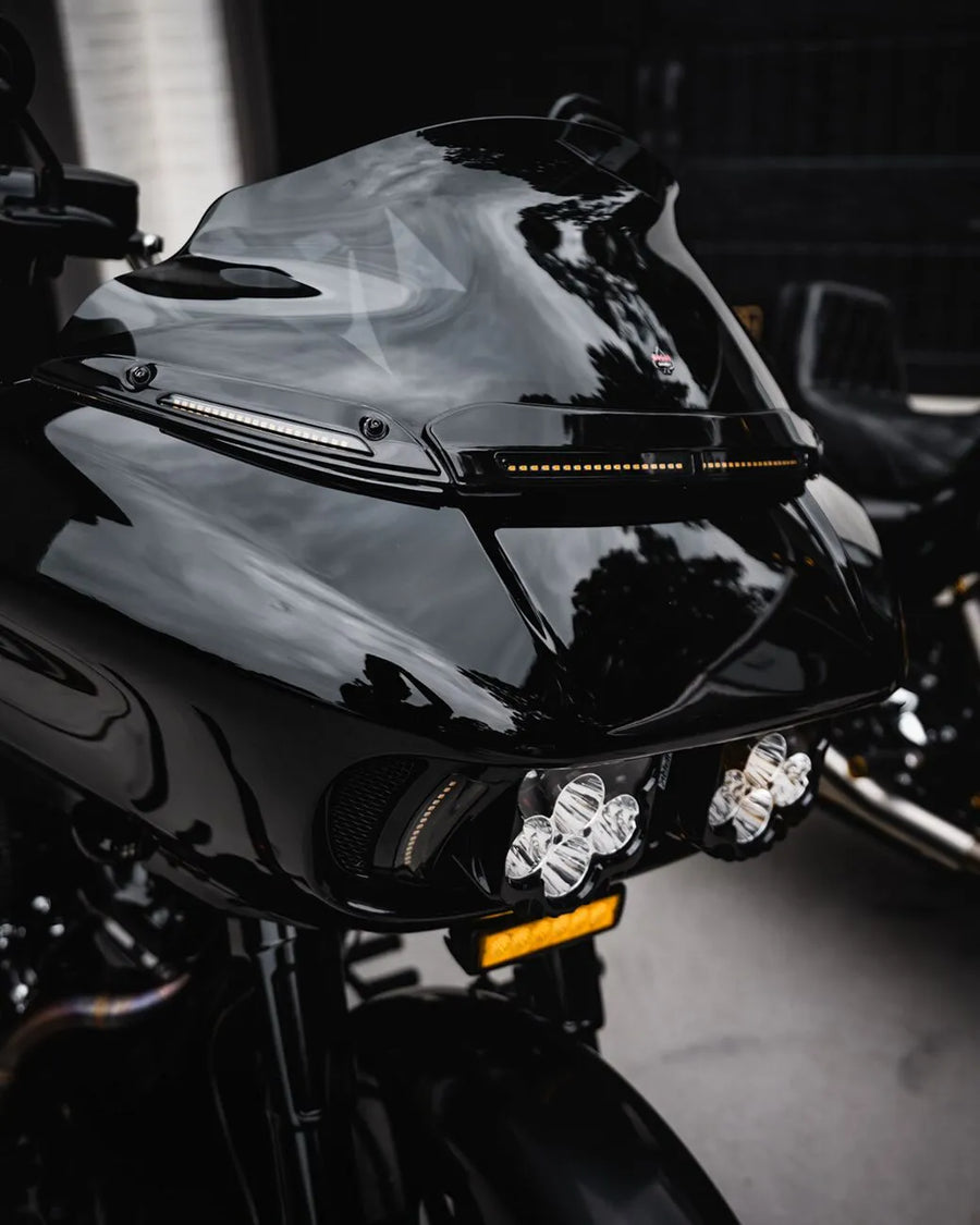 harley-davidson road glide [CUSTOM DYNAMICS] - Bande de pare-brise Genesis® 4 Dynamic LED Road Glide®