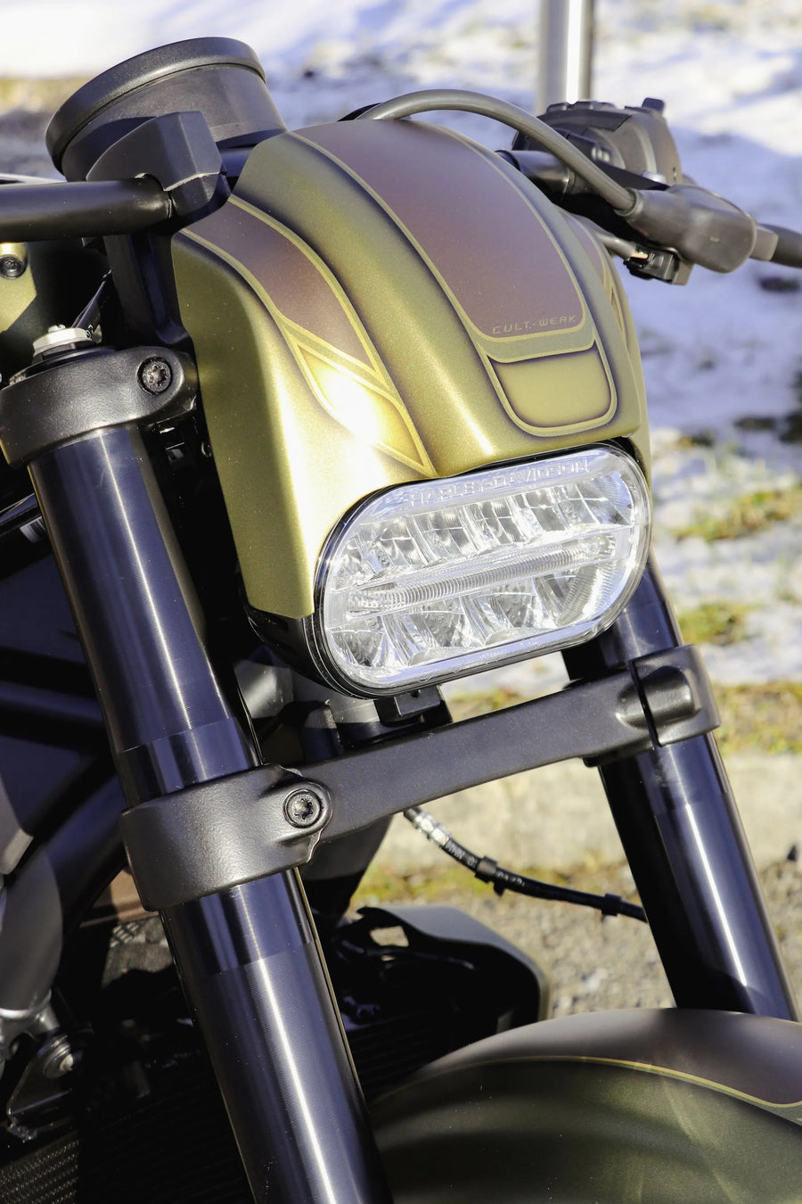 harley davidson sportster s rh 1250 s [CULT WERK] - headlight fairing