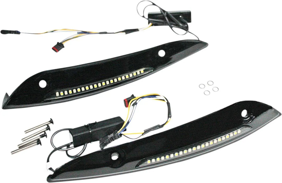 harley-davidson road glide [CUSTOM DYNAMICS] - Genesis® 4 Dynamic LED Road Glide® windshield strip