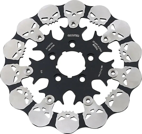 Harley-Davidson FXRST 1923 Softail Low Rider ST EL Diablo 117 [2022] - Skull brake disc - Type: Two-piece (floating) - Image 8
