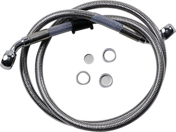 harley davidson fxfb [DRAG SPECIALTIES] - Kit conduites de frein inox