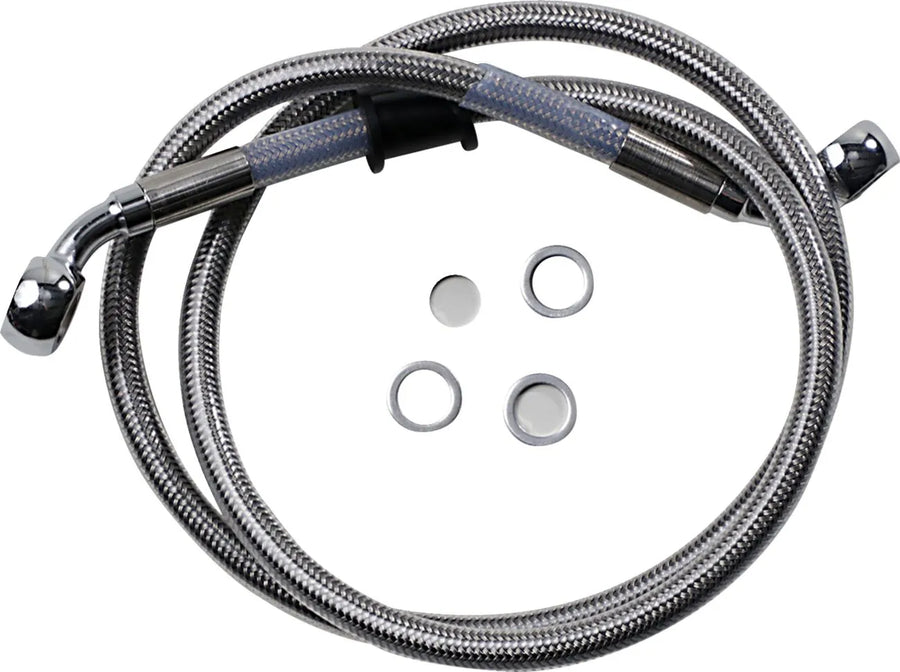 harley davidson fxfb [DRAG SPECIALTIES] - Kit conduites de frein inox