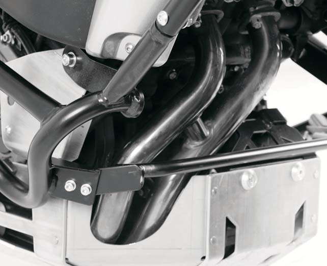 Yamaha XT 1200 Z [2010-2020] - Adapterkit Kombination Motorschutzplatte 8104531 + Yamaha Rohrschutzbügel