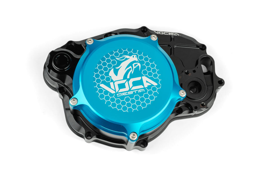 Beta RR Enduro 50 2T - cache embrayage noir turquoise